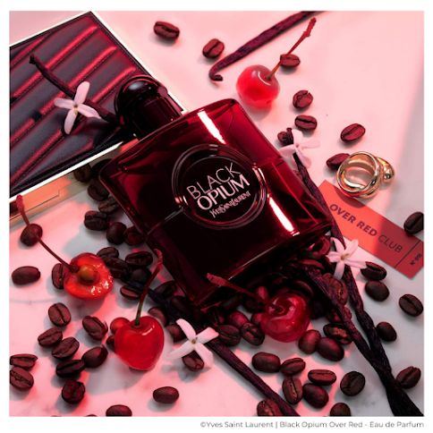 Black Opium Over Red - By Yves Saint Laurent
