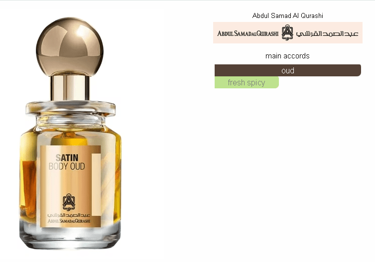 Bold Body Oud - Abdul Samad Al Qurashi (Unisex)