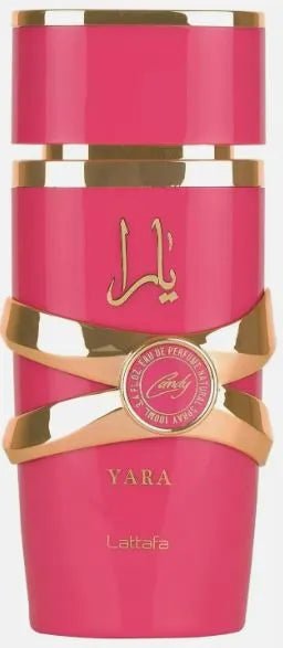 Lattafa - Yara Candy 100ml - MANZARA STORE - Perfume Available at MANZARA STORE - Lattafa - Lattafa, Woman- Lattafa - Yara Candy Product Description Lattafa Yara Candy is a playful and sweet fragrance that captures the essence of youthful energy and vibrant charm. This delightful perfume combines sweet and fruity notes with a creamy base, creating a deliciously addictive scent thatās perfect for those who love a touch of fun and elegance in their everyday fragrance. Key Notes: Sugary Sweet Notes Fruity Acco