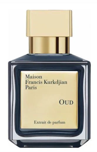 Oud Extrait de Parfum by Maison Francis Kurkdjian - MANZARA STORE - Perfume Available at MANZARA STORE - Maison Francis Kurkdjian - Maison Francis Kurkdjian, Men, Unisex, Woman- Oud Extrait de Parfum by Maison Francis Kurkdjian Product Description Indulge in the opulent allure of Oud Extrait de Parfum by Maison Francis Kurkdjian, a fragrance that celebrates the luxurious depth of oud in its purest form. This exquisite extrait is an intensified concentration of oud, enriched with a perfect blend of floral, s