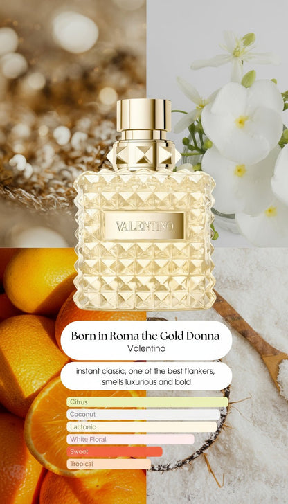Valentino Born in Roma The Gold Donna EDP – For Women
