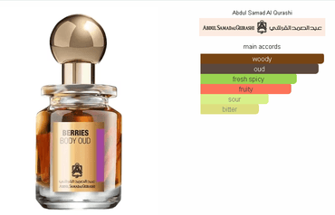 Berries Body Oud -  Abdul Samad Al Qurashi (Unisex)