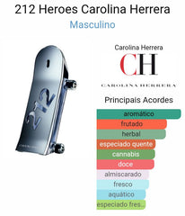 Carolina herrera 212 heroes forever young - EDT