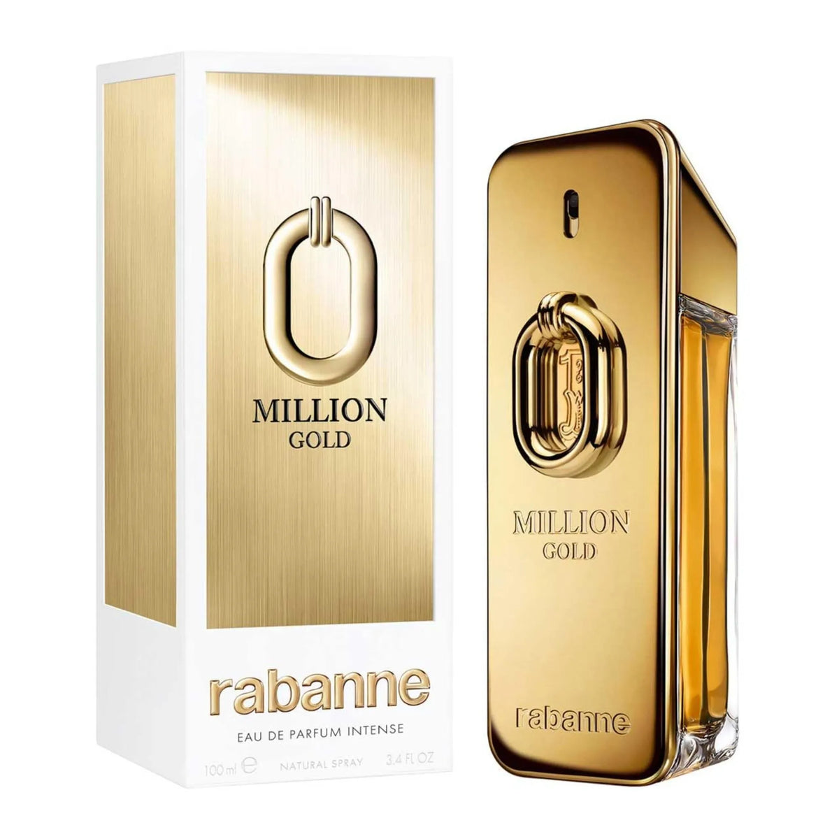 Million Gold by Rabanne – Eau de Parfum for Men-Paco Rabanne-MANZARA STORE-100ml-Original Without Box-MANZARA STORE